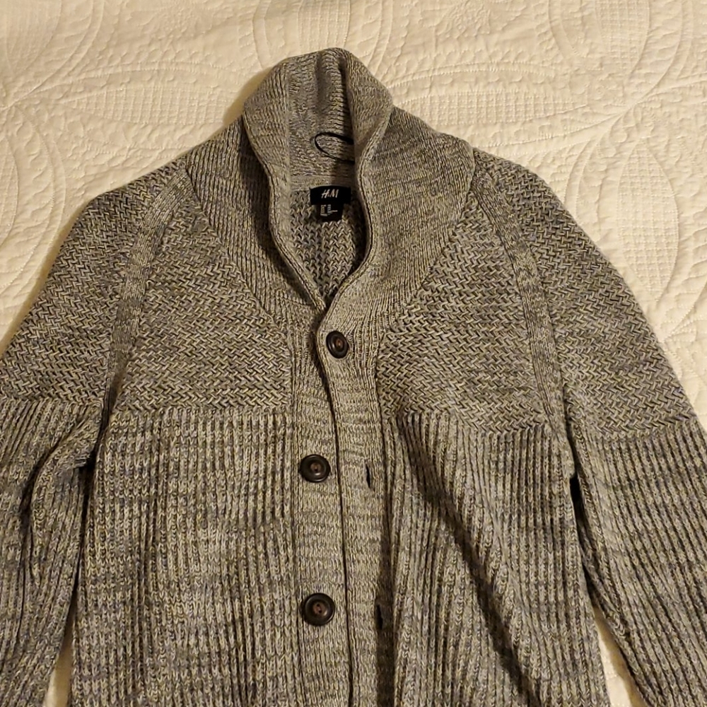 H&M Gray Cardigan